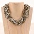 Beaded Necklace 40065-MET