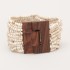 Wood Buckle Cuff Bracelet